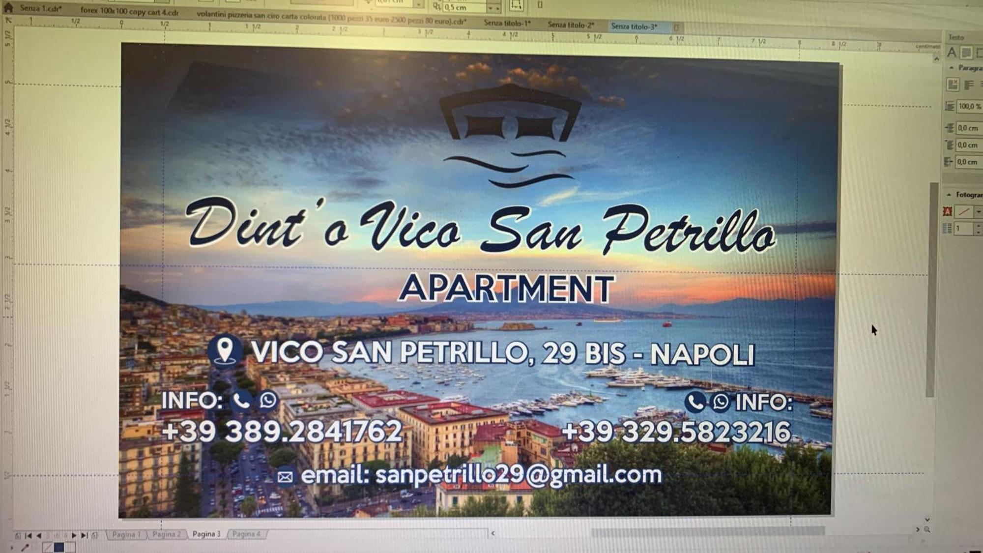Dint ' O Vico San Petrillo Nápoles Exterior foto
